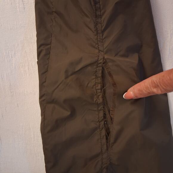 H&M Olive Army Green Lightweight Bomber Men Jacket Size-L - Picture 3 of 15